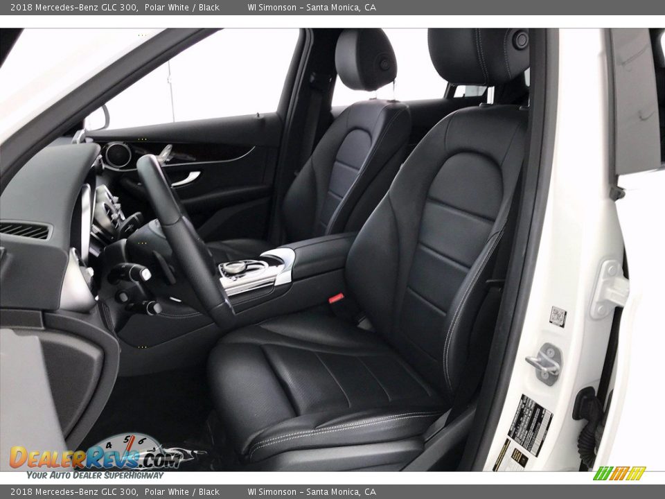 2018 Mercedes-Benz GLC 300 Polar White / Black Photo #14