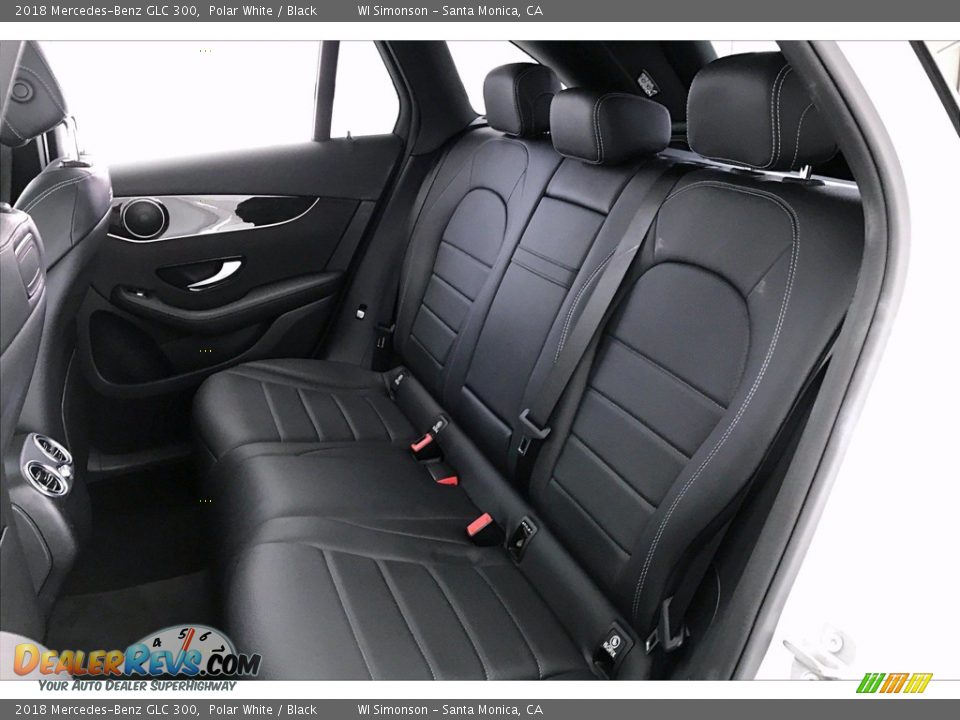 2018 Mercedes-Benz GLC 300 Polar White / Black Photo #15