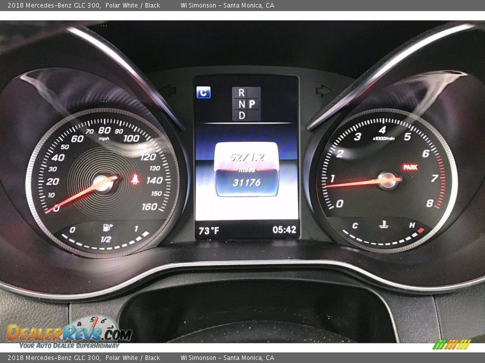 2018 Mercedes-Benz GLC 300 Polar White / Black Photo #20