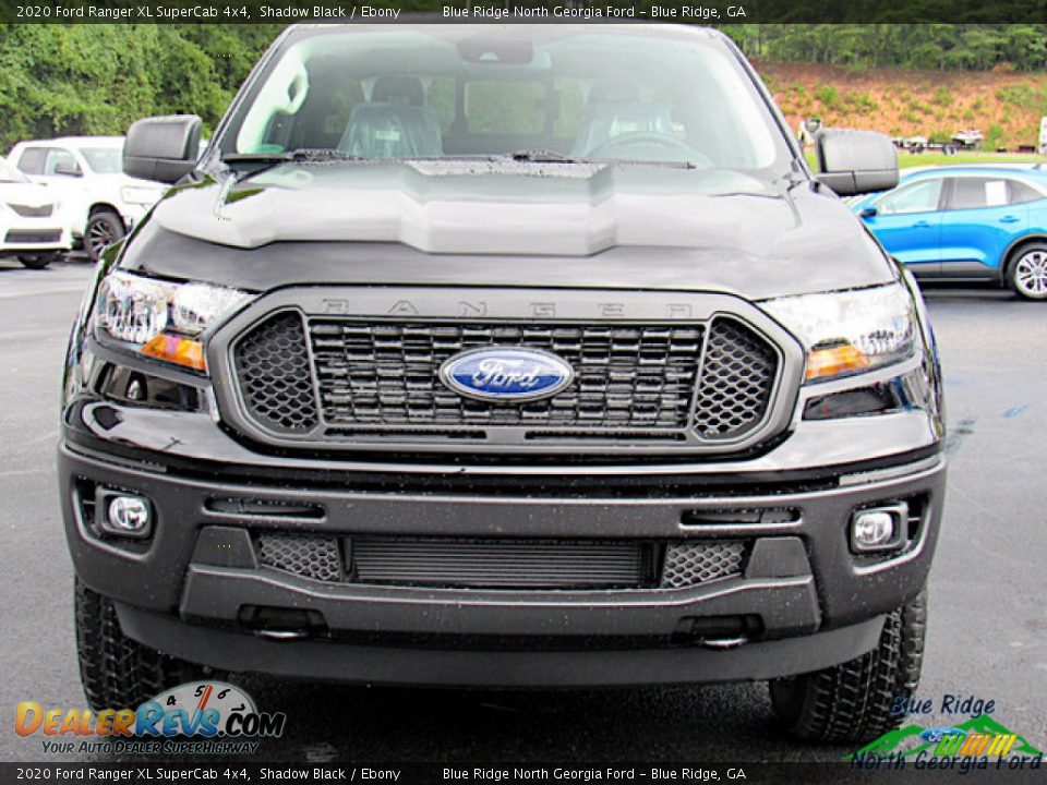 2020 Ford Ranger XL SuperCab 4x4 Shadow Black / Ebony Photo #8