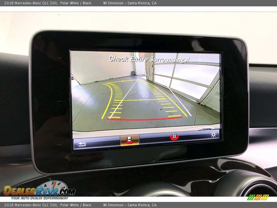 2018 Mercedes-Benz GLC 300 Polar White / Black Photo #21