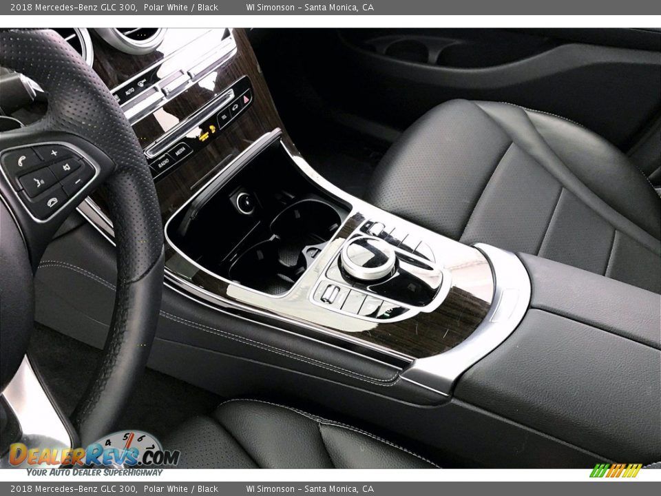 2018 Mercedes-Benz GLC 300 Polar White / Black Photo #23