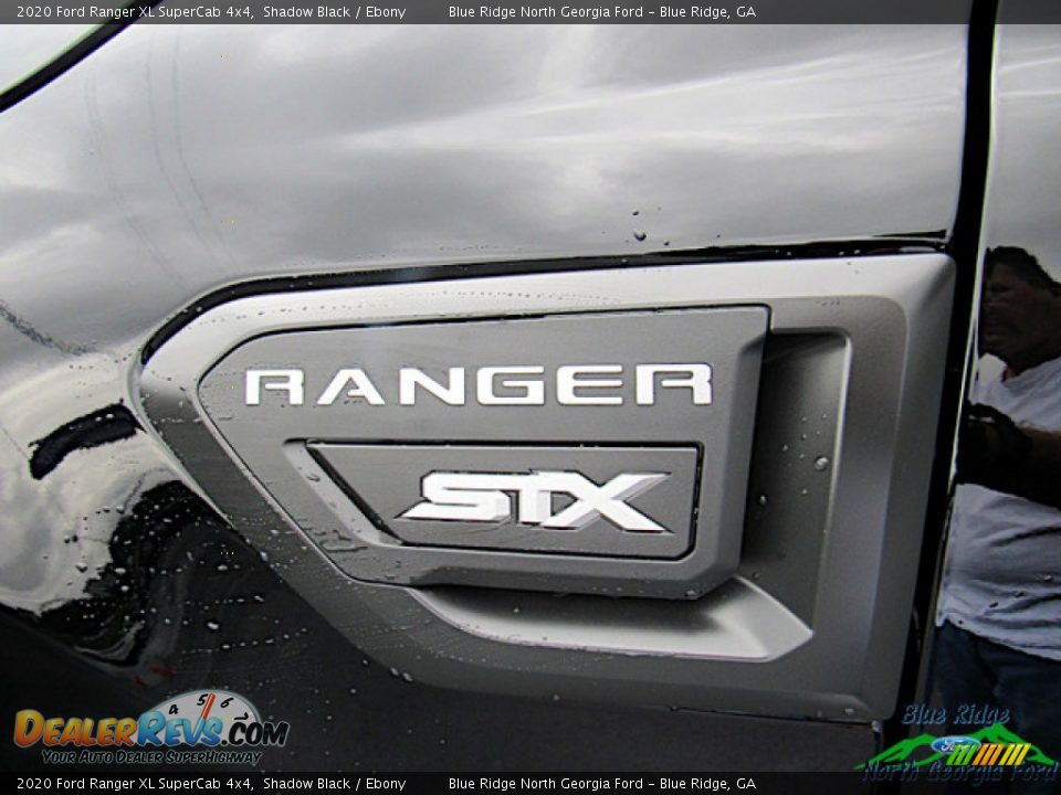2020 Ford Ranger XL SuperCab 4x4 Shadow Black / Ebony Photo #25