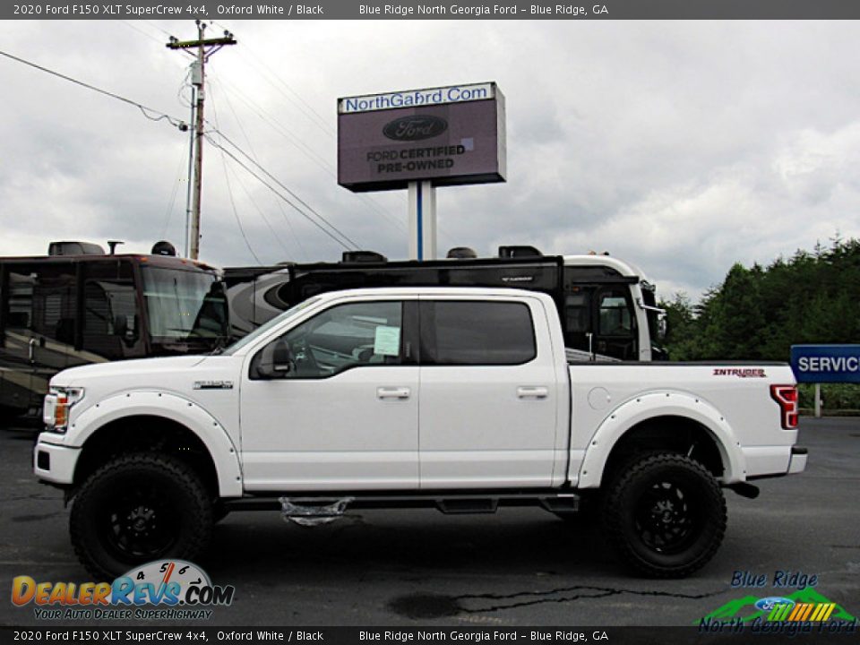 2020 Ford F150 XLT SuperCrew 4x4 Oxford White / Black Photo #2