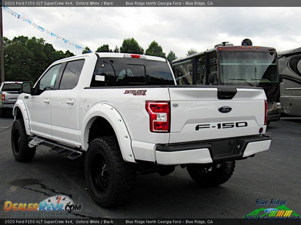 2020 Ford F150 XLT SuperCrew 4x4 Oxford White / Black Photo #3