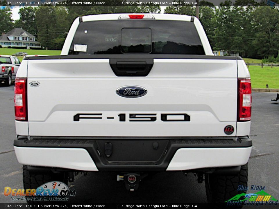 2020 Ford F150 XLT SuperCrew 4x4 Oxford White / Black Photo #4
