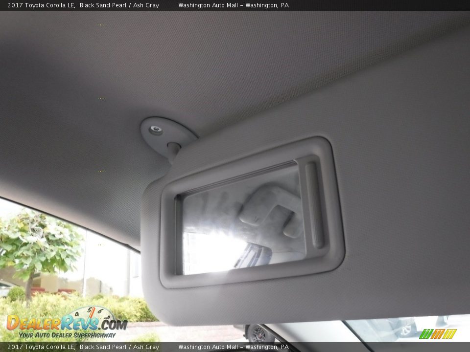 2017 Toyota Corolla LE Black Sand Pearl / Ash Gray Photo #20
