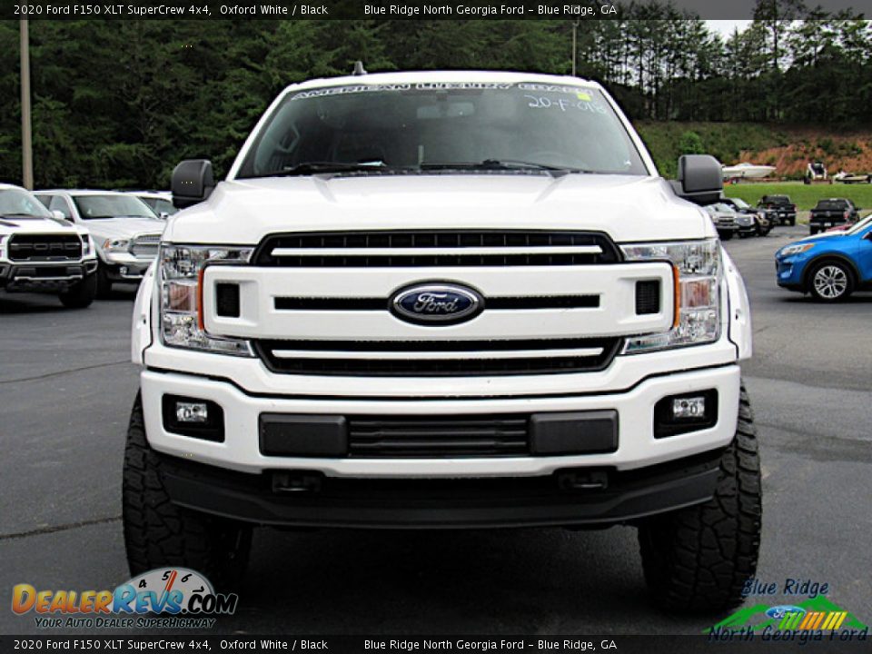 2020 Ford F150 XLT SuperCrew 4x4 Oxford White / Black Photo #8