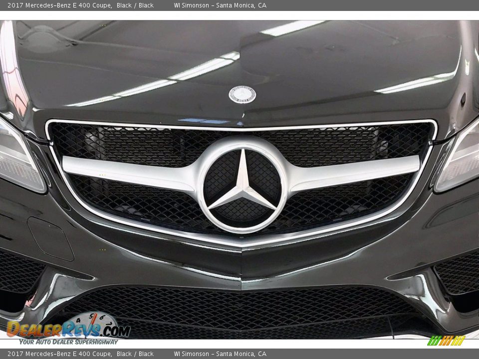 2017 Mercedes-Benz E 400 Coupe Black / Black Photo #33