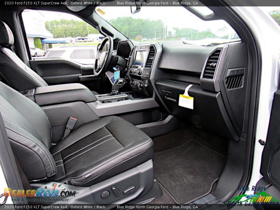 2020 Ford F150 XLT SuperCrew 4x4 Oxford White / Black Photo #12