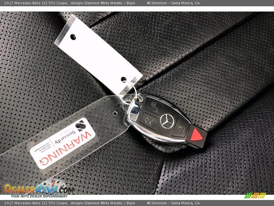 2017 Mercedes-Benz CLS 550 Coupe designo Diamond White Metallic / Black Photo #11