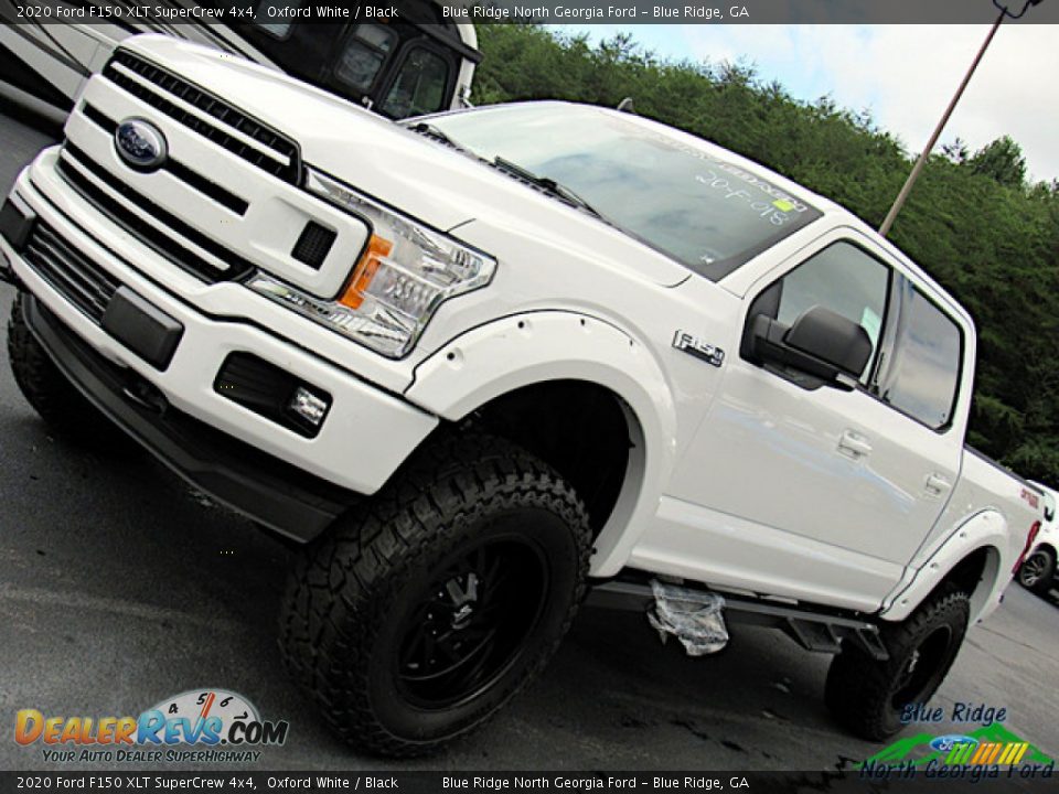 2020 Ford F150 XLT SuperCrew 4x4 Oxford White / Black Photo #31