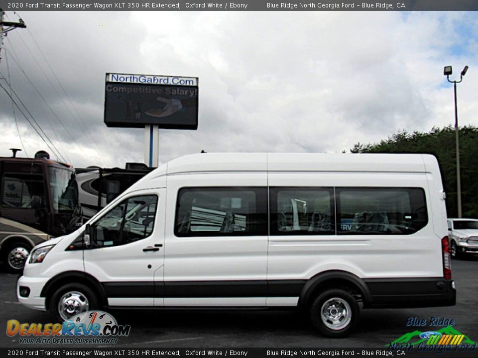 2020 Ford Transit Passenger Wagon XLT 350 HR Extended Oxford White / Ebony Photo #2
