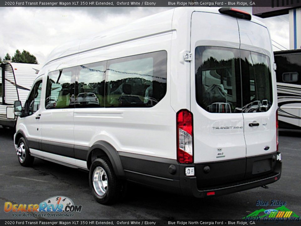 2020 Ford Transit Passenger Wagon XLT 350 HR Extended Oxford White / Ebony Photo #3