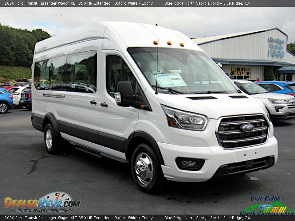 2020 Ford Transit Passenger Wagon XLT 350 HR Extended Oxford White / Ebony Photo #7