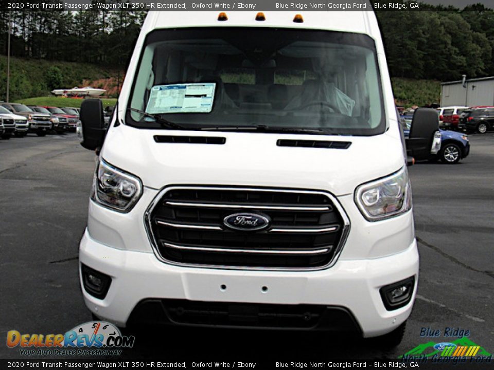 2020 Ford Transit Passenger Wagon XLT 350 HR Extended Oxford White / Ebony Photo #8