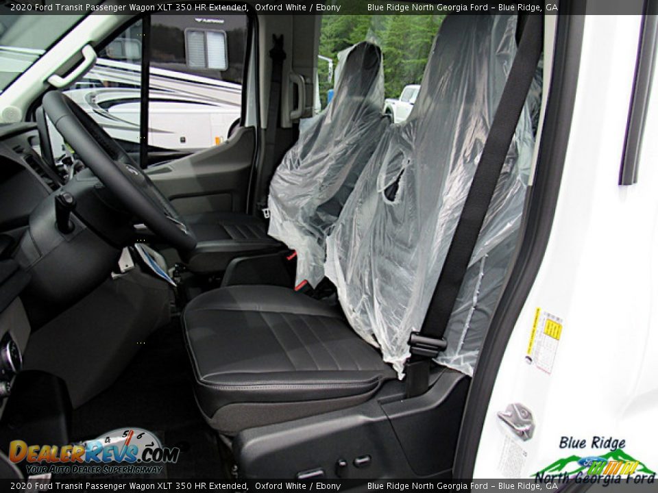 2020 Ford Transit Passenger Wagon XLT 350 HR Extended Oxford White / Ebony Photo #9