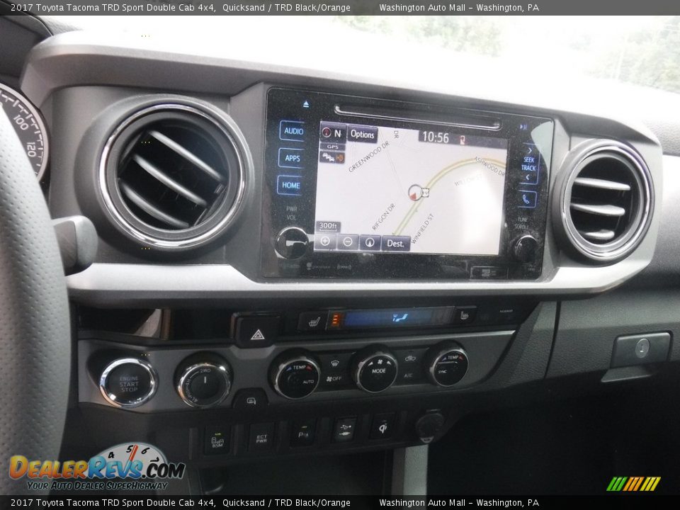 2017 Toyota Tacoma TRD Sport Double Cab 4x4 Quicksand / TRD Black/Orange Photo #3
