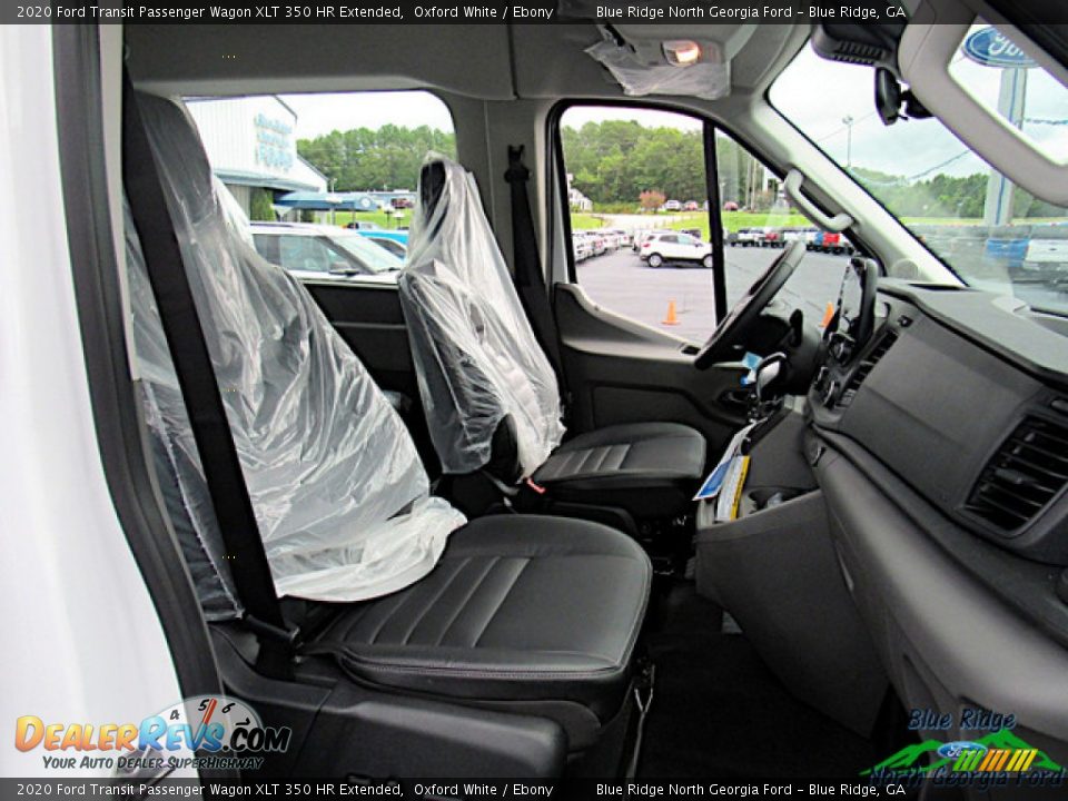 2020 Ford Transit Passenger Wagon XLT 350 HR Extended Oxford White / Ebony Photo #10