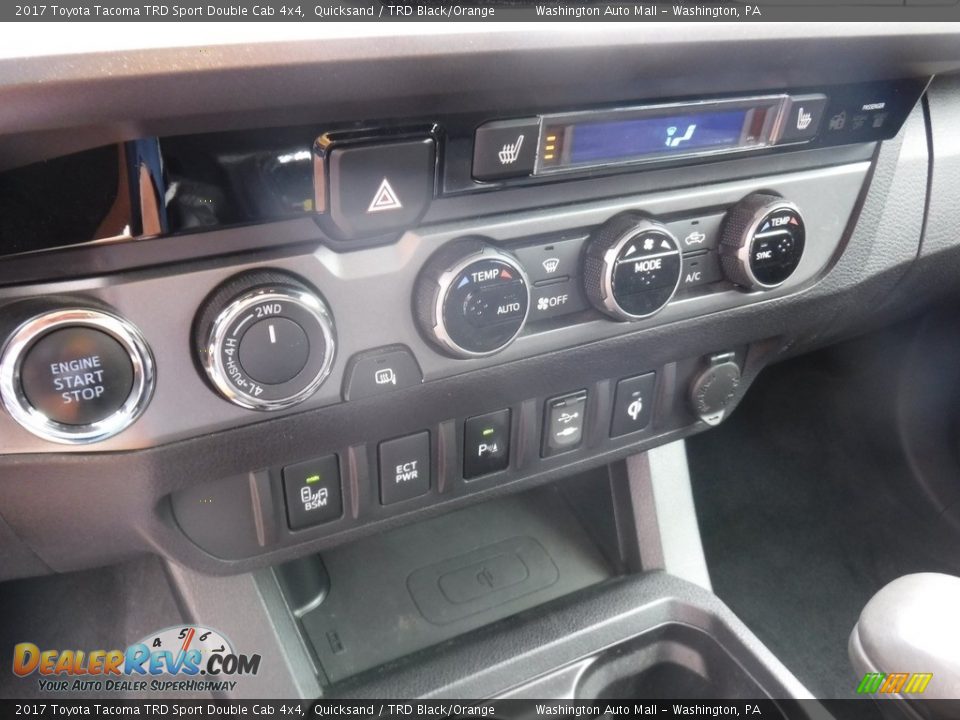 2017 Toyota Tacoma TRD Sport Double Cab 4x4 Quicksand / TRD Black/Orange Photo #5