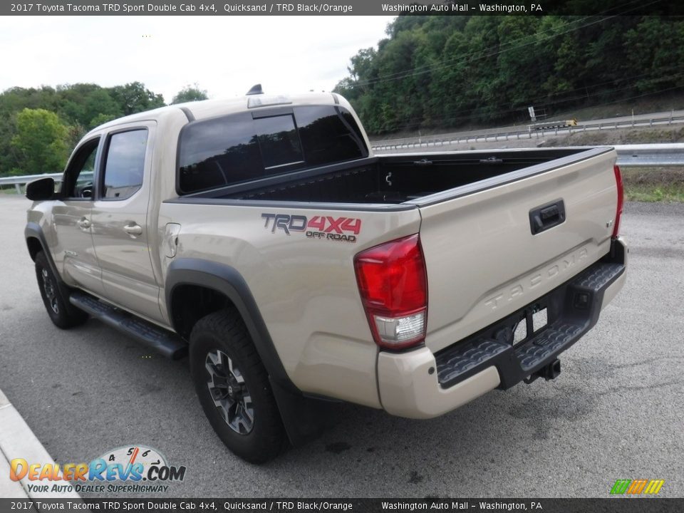 2017 Toyota Tacoma TRD Sport Double Cab 4x4 Quicksand / TRD Black/Orange Photo #13