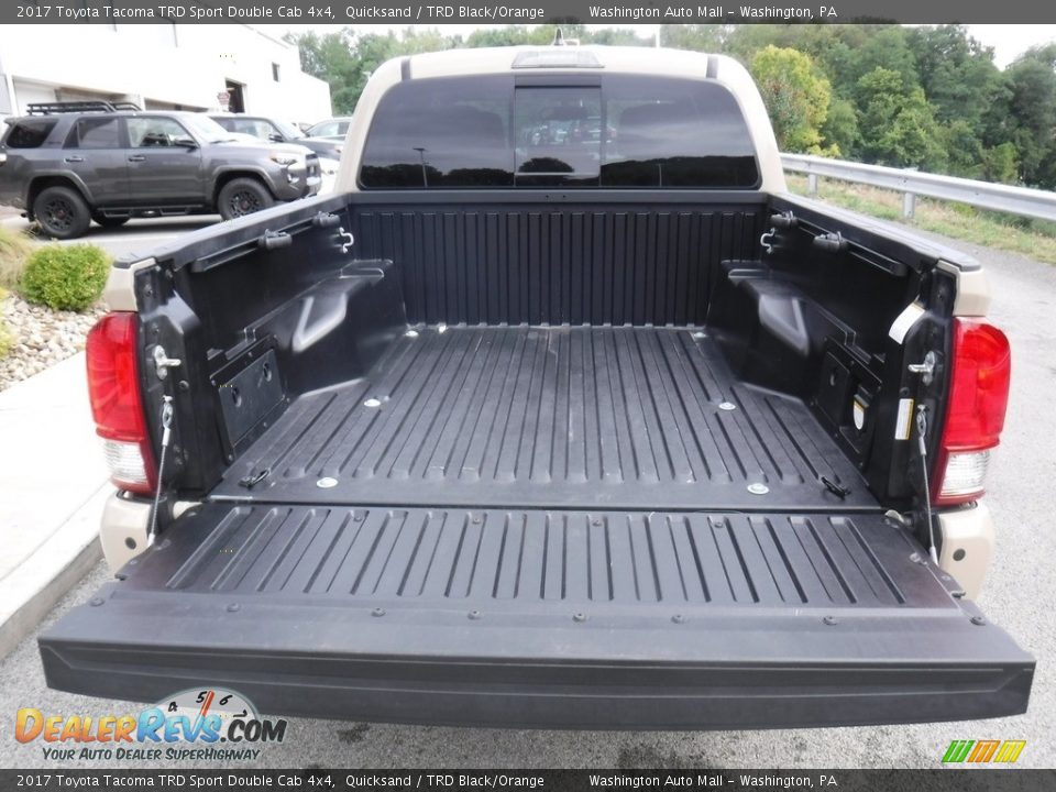 2017 Toyota Tacoma TRD Sport Double Cab 4x4 Quicksand / TRD Black/Orange Photo #15