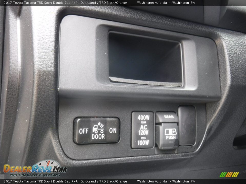 2017 Toyota Tacoma TRD Sport Double Cab 4x4 Quicksand / TRD Black/Orange Photo #21