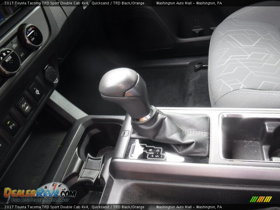 2017 Toyota Tacoma TRD Sport Double Cab 4x4 Quicksand / TRD Black/Orange Photo #24