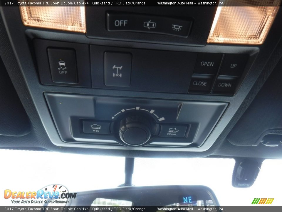 2017 Toyota Tacoma TRD Sport Double Cab 4x4 Quicksand / TRD Black/Orange Photo #25