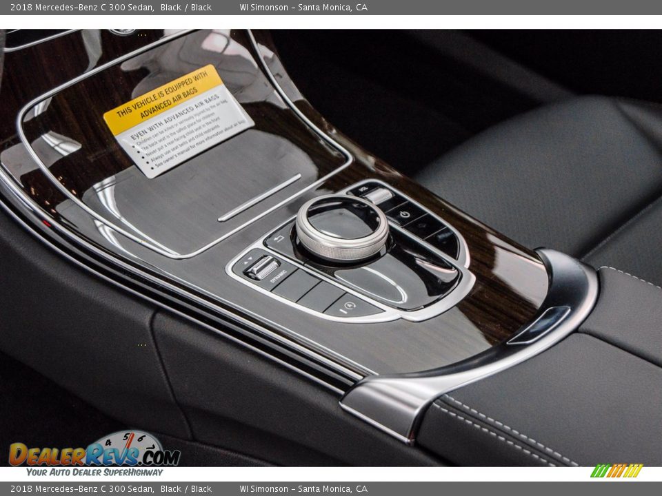 2018 Mercedes-Benz C 300 Sedan Black / Black Photo #7