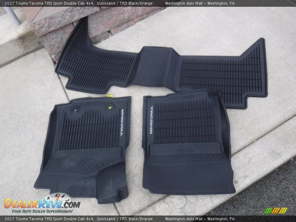 2017 Toyota Tacoma TRD Sport Double Cab 4x4 Quicksand / TRD Black/Orange Photo #30