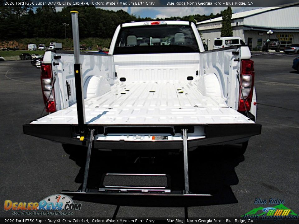 2020 Ford F350 Super Duty XL Crew Cab 4x4 Oxford White / Medium Earth Gray Photo #14