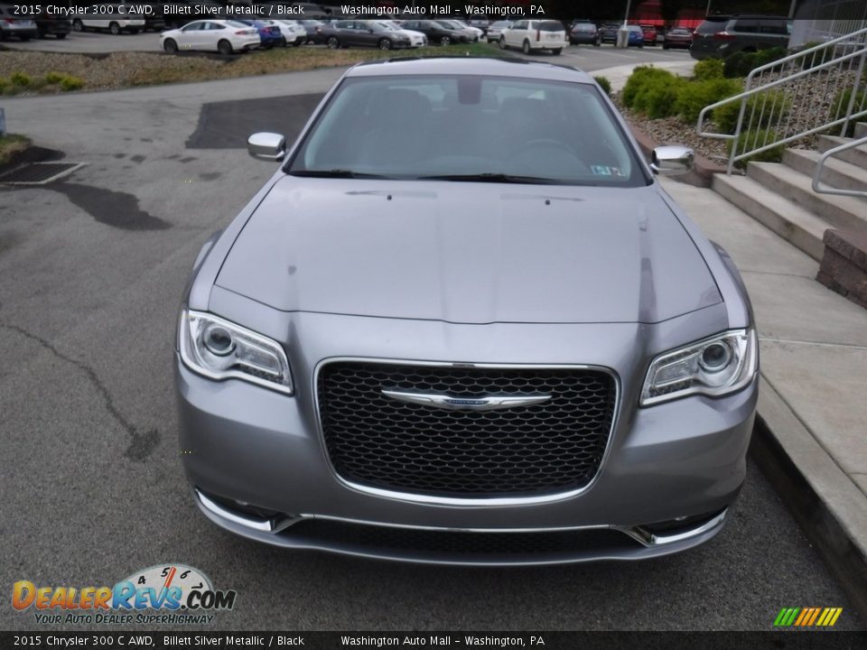 2015 Chrysler 300 C AWD Billett Silver Metallic / Black Photo #6