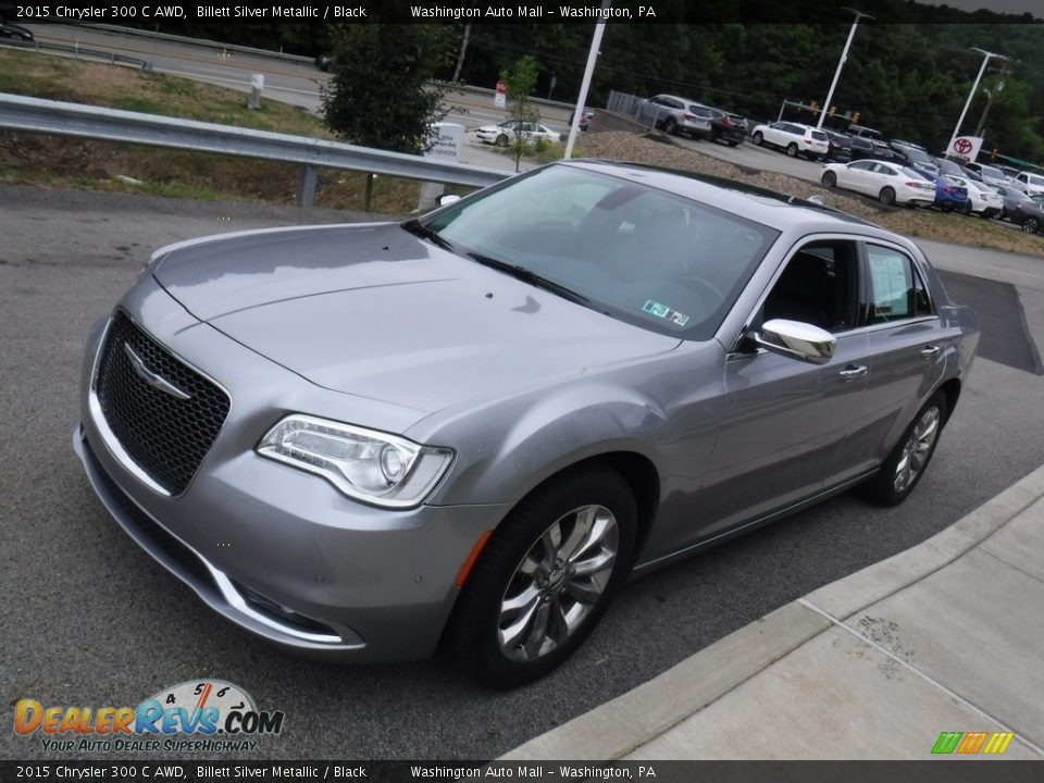 2015 Chrysler 300 C AWD Billett Silver Metallic / Black Photo #7