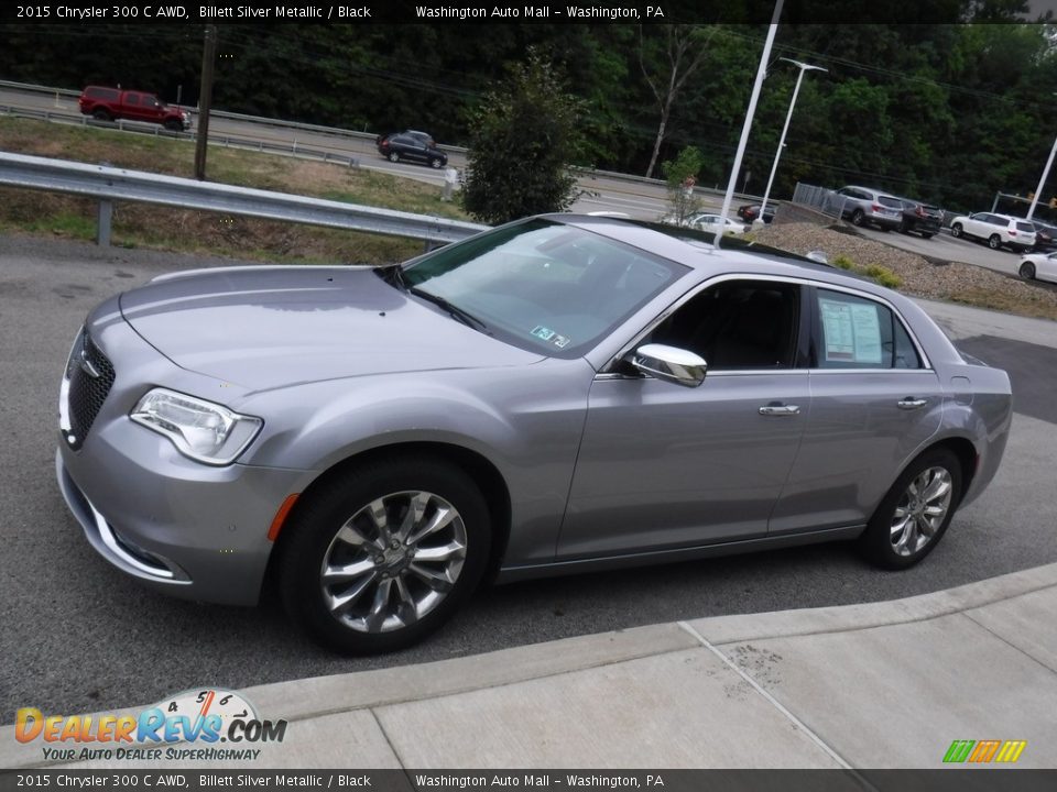 2015 Chrysler 300 C AWD Billett Silver Metallic / Black Photo #8