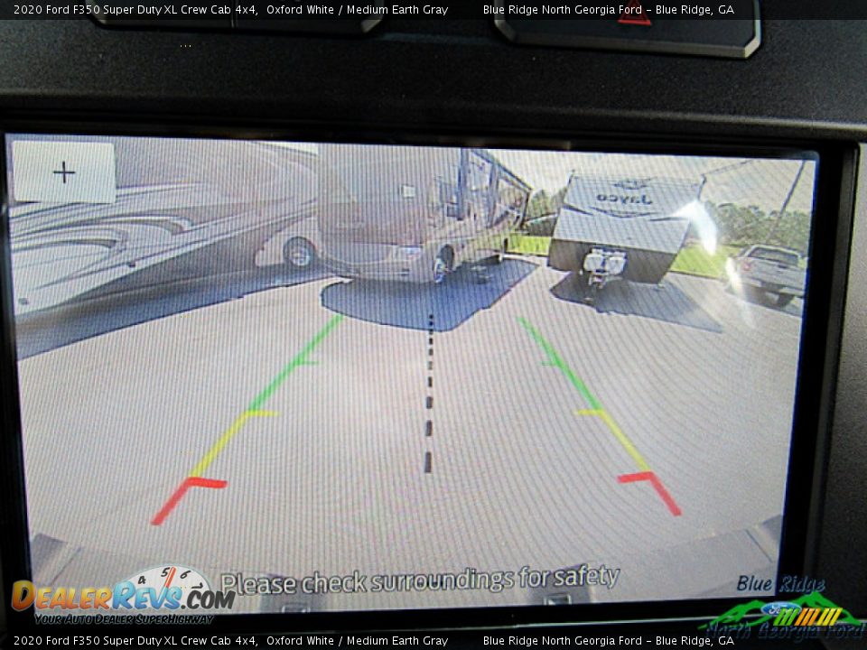 2020 Ford F350 Super Duty XL Crew Cab 4x4 Oxford White / Medium Earth Gray Photo #20