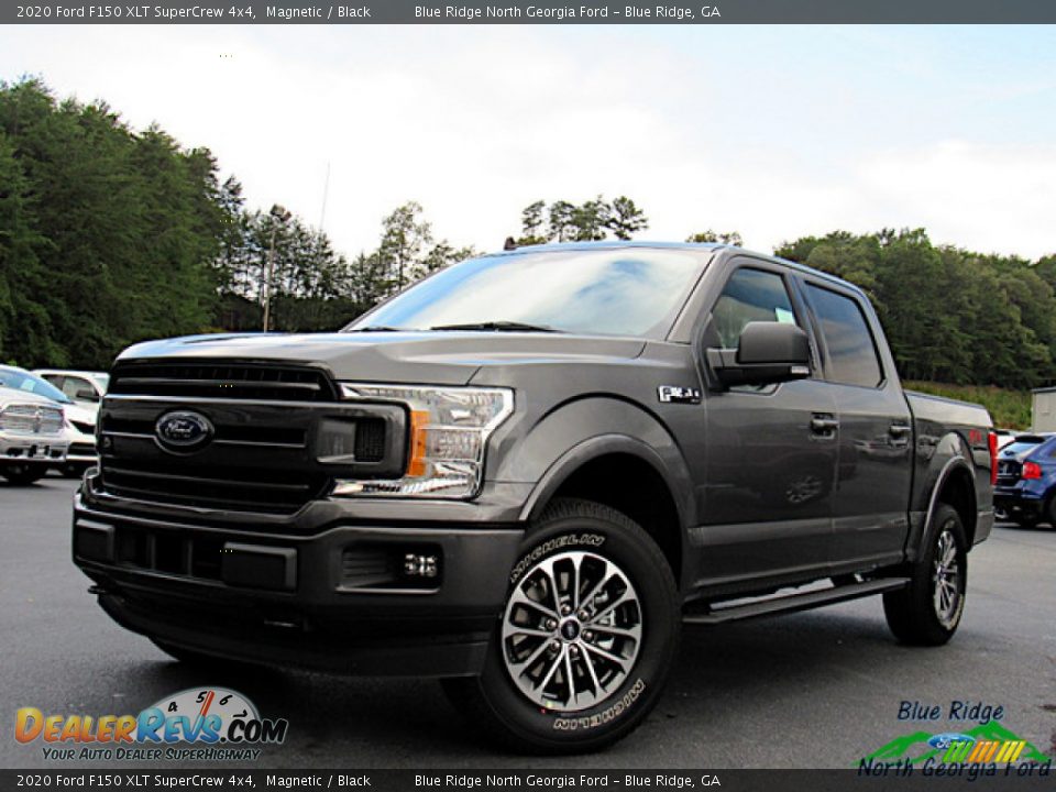 2020 Ford F150 XLT SuperCrew 4x4 Magnetic / Black Photo #1