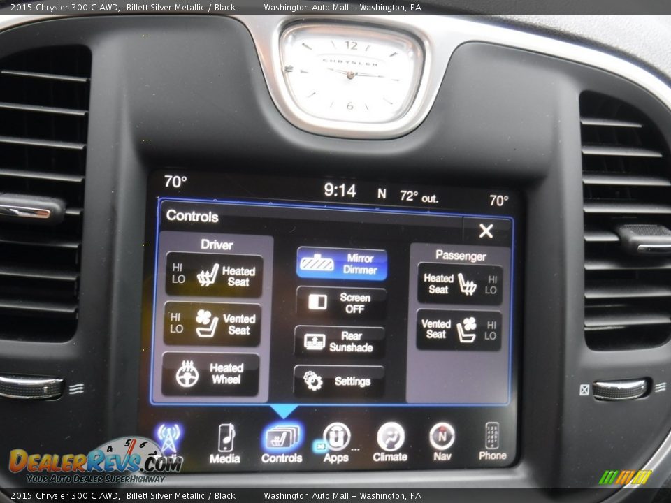 Controls of 2015 Chrysler 300 C AWD Photo #19