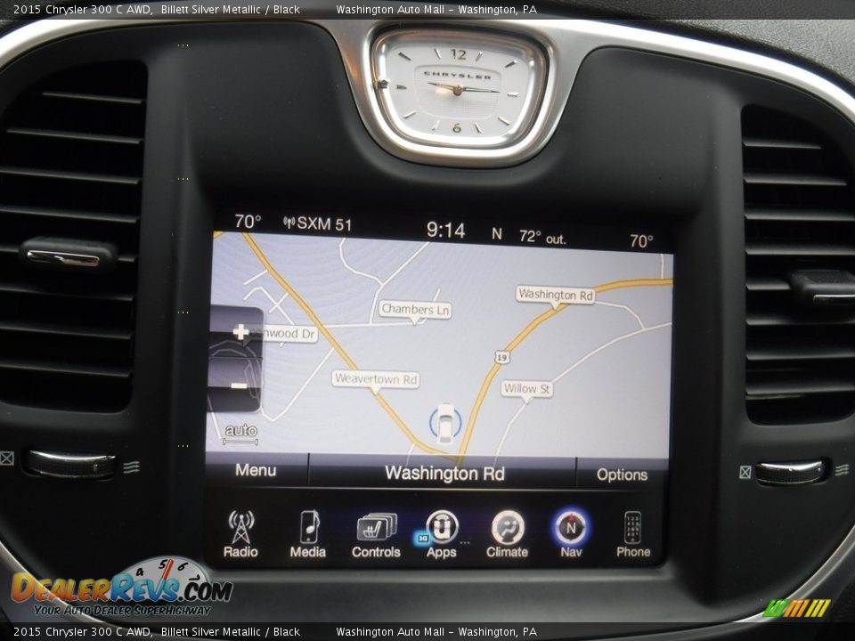 Navigation of 2015 Chrysler 300 C AWD Photo #20