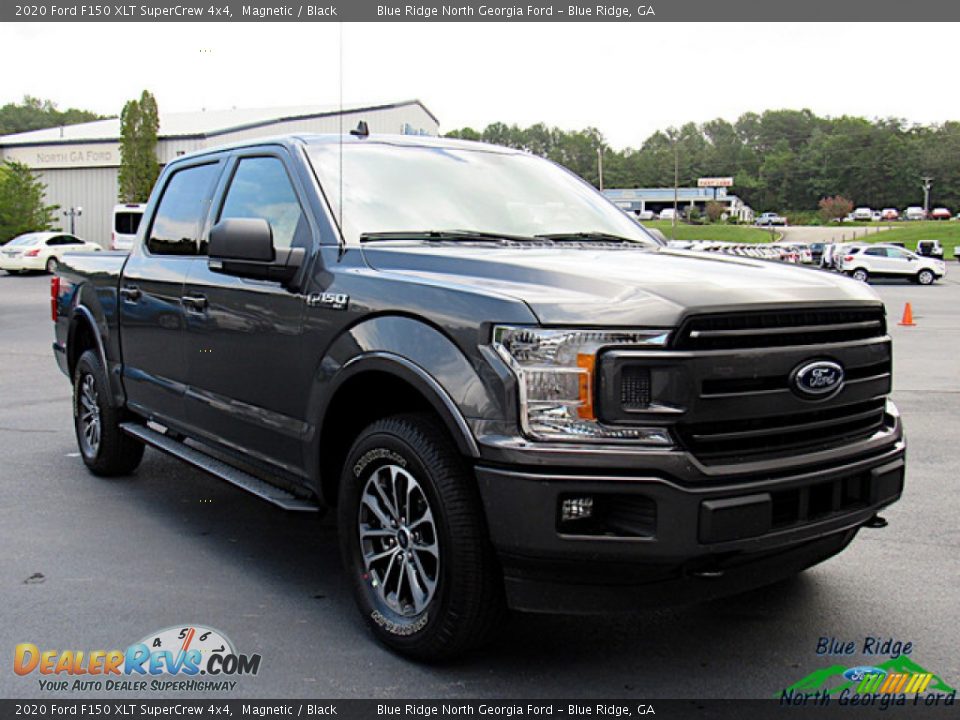 2020 Ford F150 XLT SuperCrew 4x4 Magnetic / Black Photo #7