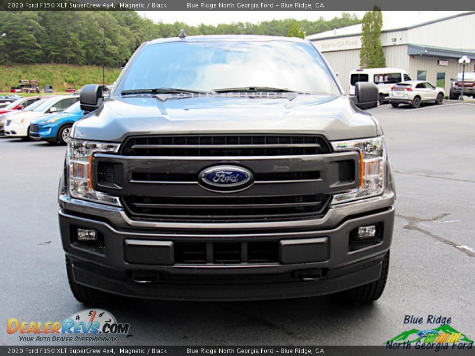 2020 Ford F150 XLT SuperCrew 4x4 Magnetic / Black Photo #8