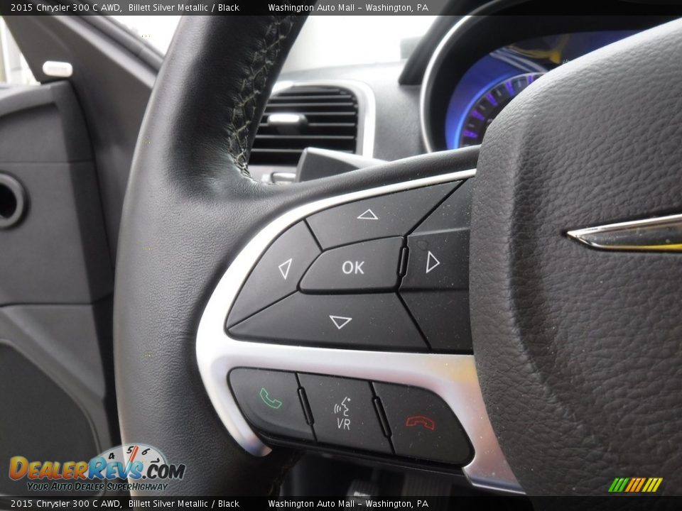 2015 Chrysler 300 C AWD Steering Wheel Photo #23