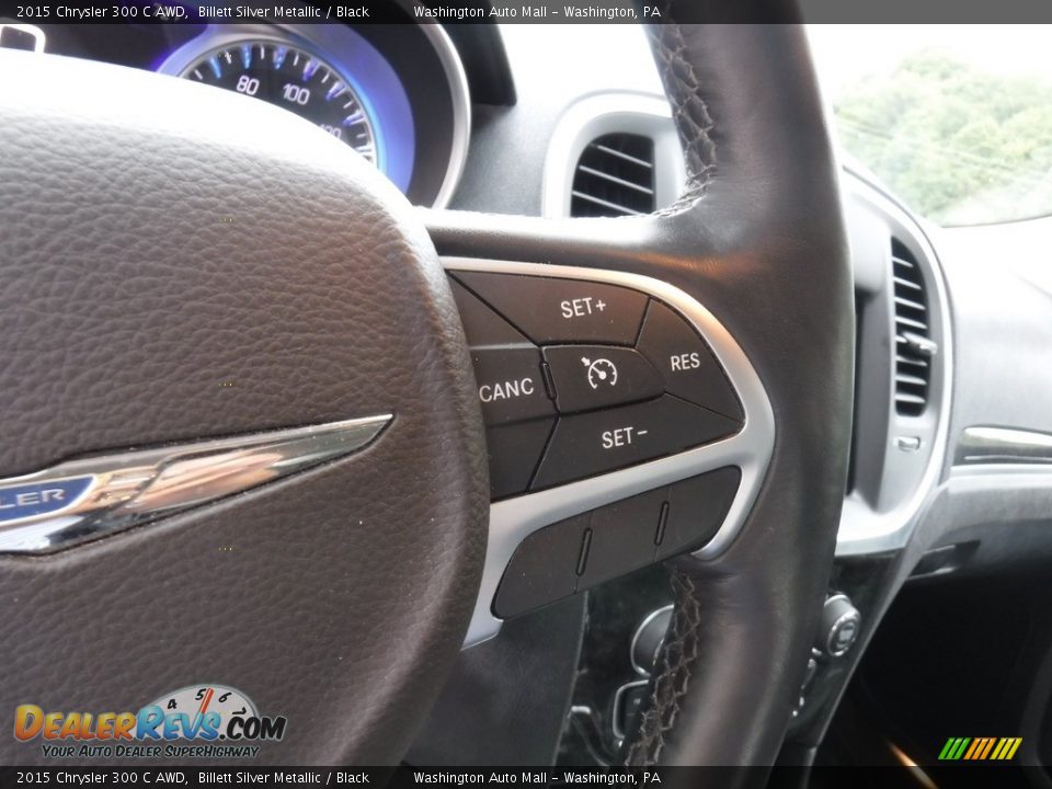 2015 Chrysler 300 C AWD Steering Wheel Photo #24