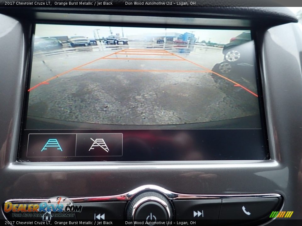 2017 Chevrolet Cruze LT Orange Burst Metallic / Jet Black Photo #2