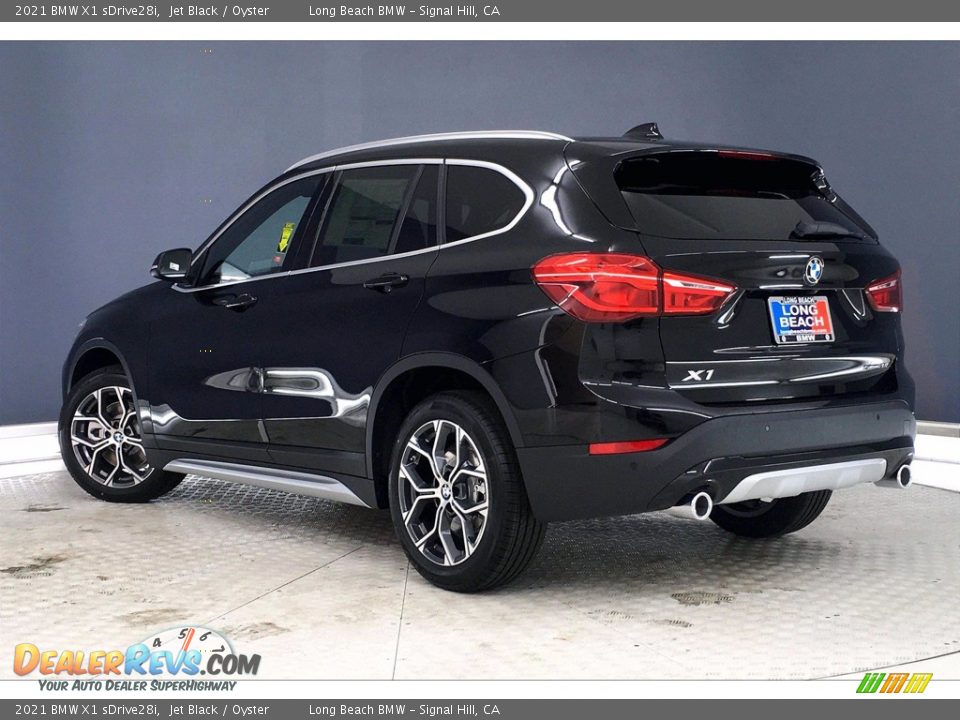 2021 BMW X1 sDrive28i Jet Black / Oyster Photo #3