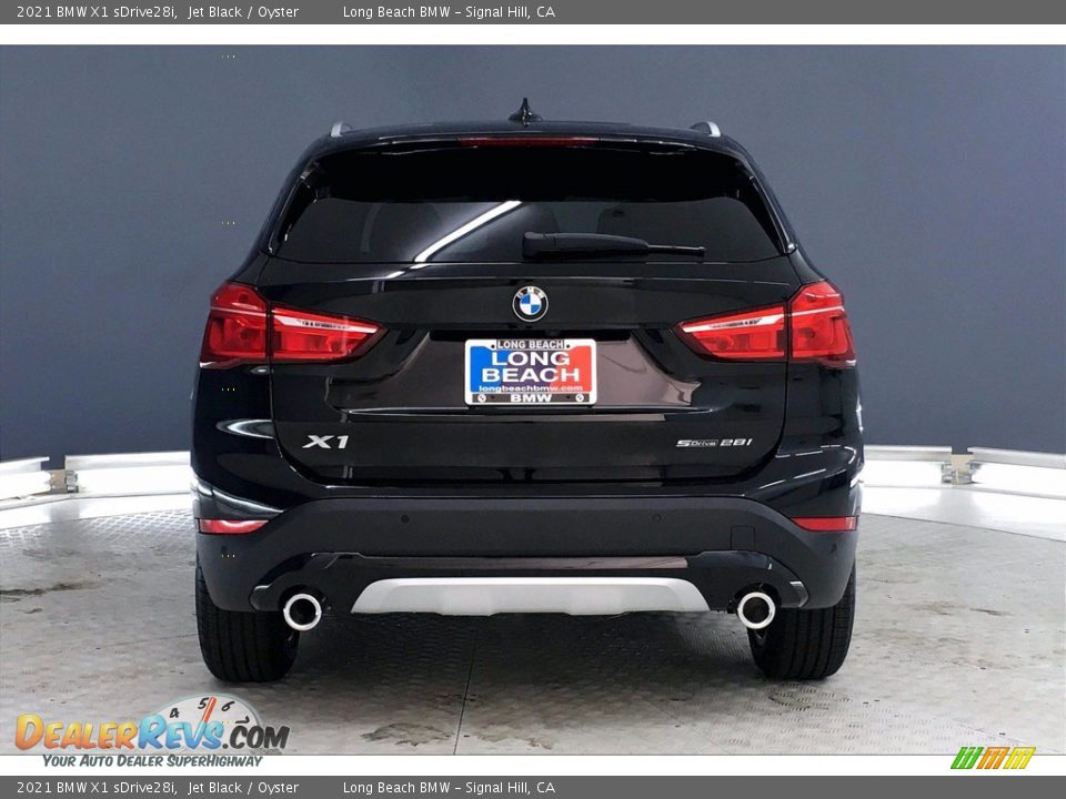 2021 BMW X1 sDrive28i Jet Black / Oyster Photo #4