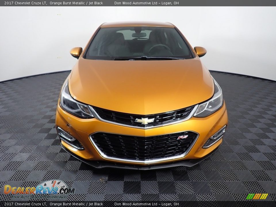 2017 Chevrolet Cruze LT Orange Burst Metallic / Jet Black Photo #5