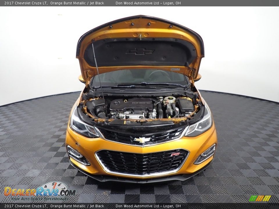 2017 Chevrolet Cruze LT Orange Burst Metallic / Jet Black Photo #6