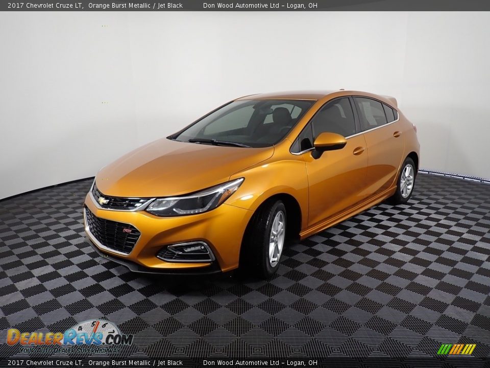 2017 Chevrolet Cruze LT Orange Burst Metallic / Jet Black Photo #8