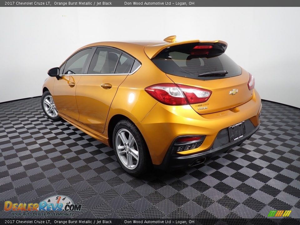 2017 Chevrolet Cruze LT Orange Burst Metallic / Jet Black Photo #11